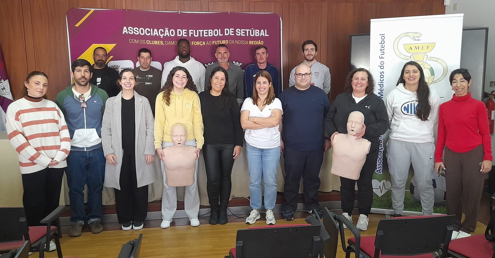AF Setúbal acolheu curso de SBV-DAE